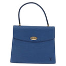 LOUIS VUITTON Epi Malesherbes Hand Bag Blue M52375 LV Auth ka5454-13