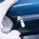 LOUIS VUITTON Epi Malesherbes Hand Bag Blue M52375 LV Auth ka5454-23
