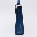 LOUIS VUITTON Epi Malesherbes Hand Bag Blue M52375 LV Auth ka5454-3