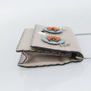 FENDI Chain Shoulder Wallet Leather Pink Silver 8M0346 Auth ka5456A-5
