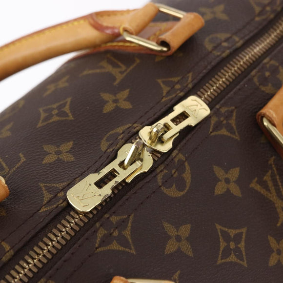 LOUIS VUITTON Monogram Keepall Bandouliere 50 Boston Bag M41416 LV Auth ka5457A