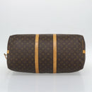 LOUIS VUITTON Monogram Keepall Bandouliere 55 Boston Bag M41414 LV Auth ka5458-5