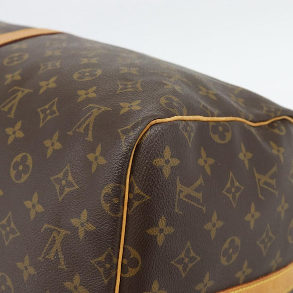 LOUIS VUITTON Monogram Keepall Bandouliere 55 Boston Bag M41414 LV Auth ka5458