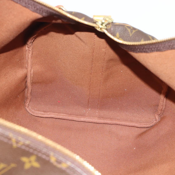 LOUIS VUITTON Monogram Keepall Bandouliere 55 Boston Bag M41414 LV Auth ka5458