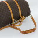 LOUIS VUITTON Monogram Keepall Bandouliere 55 Boston Bag M41414 LV Auth ka5458-9