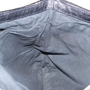 BALENCIAGA Classic Clip L Clutch Bag Leather Black Silver 273023 Auth ka5461-18