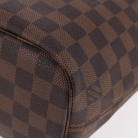 LOUIS VUITTON Damier Ebene Neverfull PM Tote Bag N51109 LV Auth ka5462SAV