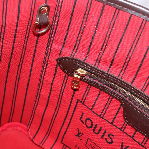 LOUIS VUITTON Damier Ebene Neverfull PM Tote Bag N51109 LV Auth ka5462SAV