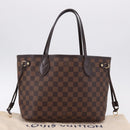 LOUIS VUITTON Damier Ebene Neverfull PM Tote Bag N51109 LV Auth ka5462SAV-12