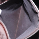 FENDI Zucca Canvas Hand Bag Brown Silver Auth ka5463A-11