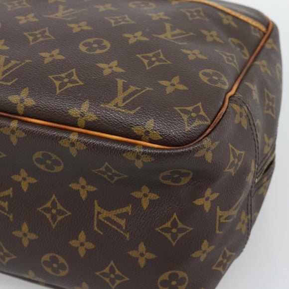 LOUIS VUITTON Monogram Deauville Hand Bag M47270 LV Auth ka5464