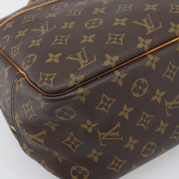 LOUIS VUITTON Monogram Deauville Hand Bag M47270 LV Auth ka5464