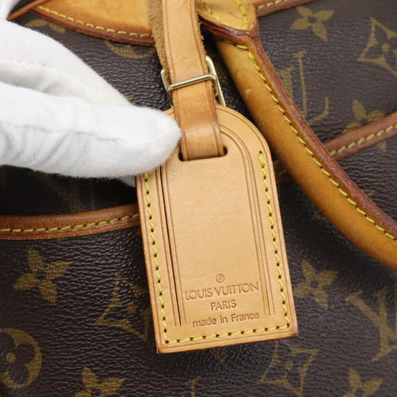 LOUIS VUITTON Monogram Deauville Hand Bag M47270 LV Auth ka5464