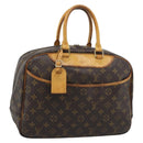 LOUIS VUITTON Monogram Deauville Hand Bag M47270 LV Auth ka5464-1