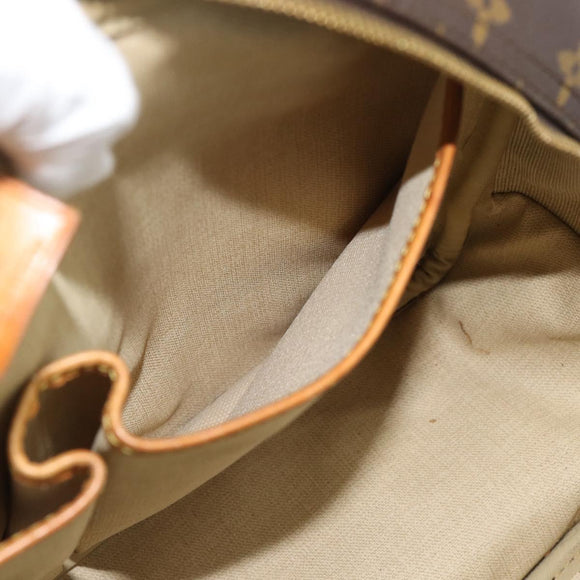 LOUIS VUITTON Monogram Deauville Hand Bag M47270 LV Auth ka5464