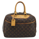 LOUIS VUITTON Monogram Deauville Hand Bag M47270 LV Auth ka5464-13