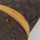 LOUIS VUITTON Monogram Bucket PM Shoulder Bag M42238 LV Auth ka5467-14