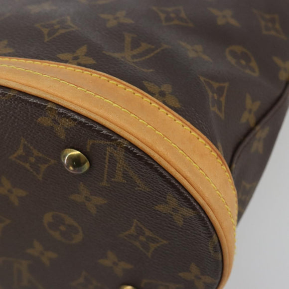 LOUIS VUITTON Monogram Bucket PM Shoulder Bag M42238 LV Auth ka5467