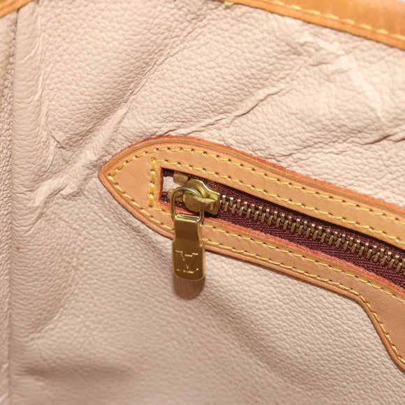 LOUIS VUITTON Monogram Bucket PM Shoulder Bag M42238 LV Auth ka5467
