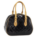 LOUIS VUITTON Monogram Vernis Summit Drive Hand Bag Amarante M93516 Auth ka5469-1