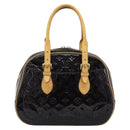 LOUIS VUITTON Monogram Vernis Summit Drive Hand Bag Amarante M93516 Auth ka5469-2
