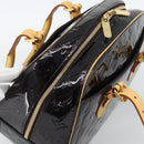 LOUIS VUITTON Monogram Vernis Summit Drive Hand Bag Amarante M93516 Auth ka5469-6