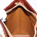 LOUIS VUITTON Monogram Vernis Houston Hand Bag Bronze M91122 LV Auth ka547-18