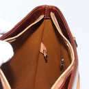 LOUIS VUITTON Monogram Vernis Houston Hand Bag Bronze M91122 LV Auth ka547-19