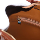 LOUIS VUITTON Monogram Vernis Houston Hand Bag Bronze M91122 LV Auth ka547-20