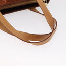 LOUIS VUITTON Monogram Vernis Houston Hand Bag Bronze M91122 LV Auth ka547-7