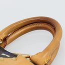 LOUIS VUITTON Monogram Multicolor Alma Hand Bag Black M92646 LV Auth ka5470A-8