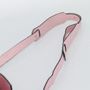 LOEWE Puzzle Small Hand Bag Leather 2way Pink Gold Tone Auth ka5476V-15