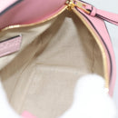 LOEWE Puzzle Small Hand Bag Leather 2way Pink Gold Tone Auth ka5476V-24