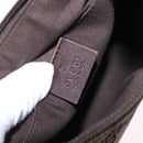 GUCCI GG Canvas Shoulder Bag Beige Silver 147671 Auth ka5478-15