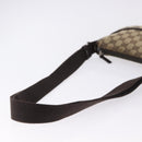 GUCCI GG Canvas Shoulder Bag Beige Silver 147671 Auth ka5478-7