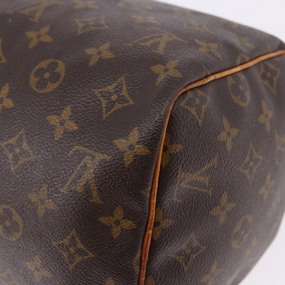 LOUIS VUITTON Monogram Speedy 30 Hand Bag M41526 LV Auth ka5482A