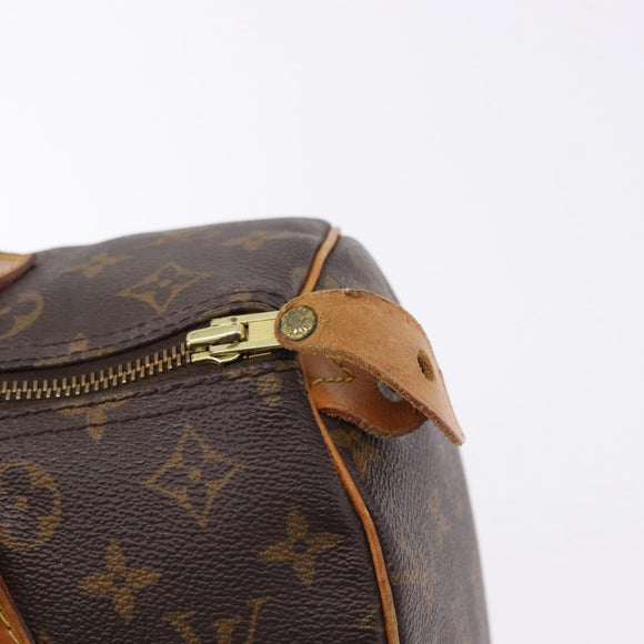 LOUIS VUITTON Monogram Speedy 30 Hand Bag M41526 LV Auth ka5482A