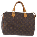 LOUIS VUITTON Monogram Speedy 30 Hand Bag M41526 LV Auth ka5482A-13