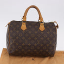LOUIS VUITTON Monogram Speedy 30 Hand Bag M41526 LV Auth ka5482A-12