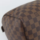 LOUIS VUITTON Damier Ebene Speedy 30 Hand Bag N41364 LV Auth ka5484-15