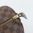 LOUIS VUITTON Damier Ebene Speedy 30 Hand Bag N41364 LV Auth ka5484-10