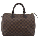LOUIS VUITTON Damier Ebene Speedy 30 Hand Bag N41364 LV Auth ka5484-13