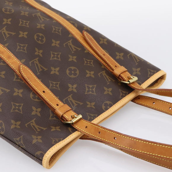 LOUIS VUITTON Monogram Bucket GM Shoulder Bag M42236 LV Auth ka5485