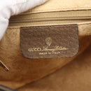 GUCCI GG Supreme Web Sherry Line Shoulder Bag PVC Beige 89 02 054 Auth ka5486-15