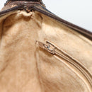 GUCCI GG Supreme Web Sherry Line Shoulder Bag PVC Beige 89 02 054 Auth ka5486-19