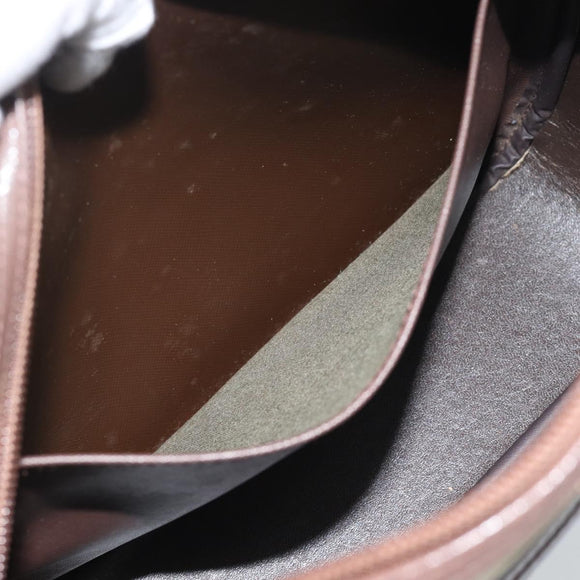 Burberrys Nova Check Shoulder Bag Canvas Beige Gold Tone Auth ka5489