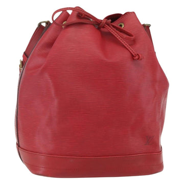LOUIS VUITTON Epi Noe Shoulder Bag Red M44007 LV Auth ka549