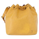 LOUIS VUITTON Epi Petit Noe Shoulder Bag Tassili Yellow M44109 LV Auth ka5491-2