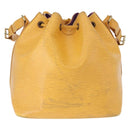 LOUIS VUITTON Epi Petit Noe Shoulder Bag Tassili Yellow M44109 LV Auth ka5491-3