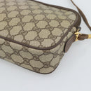 GUCCI GG Supreme Shoulder Bag PVC Leather Beige Gold 007 115 6428 Auth ka5493-12